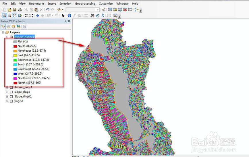 在bigemap中arcgis教程之dem高程的應用坡度坡向提等高線