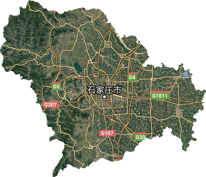 如何下載石家莊市衛星地圖高清版大圖