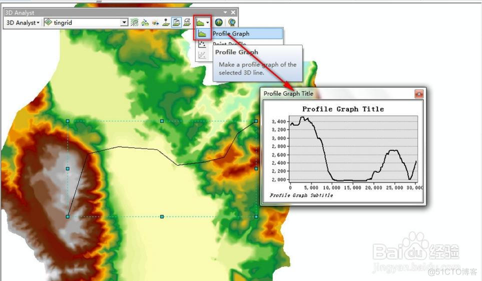 ArcGIS教程之DEM(高程)的应用（坡度坡向、提等高线）_ArcGIS Server_40