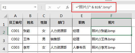 在Word连续的表格中，将几百个人按照名字自动导入照片并能统一照片的大小_邮件合并_02