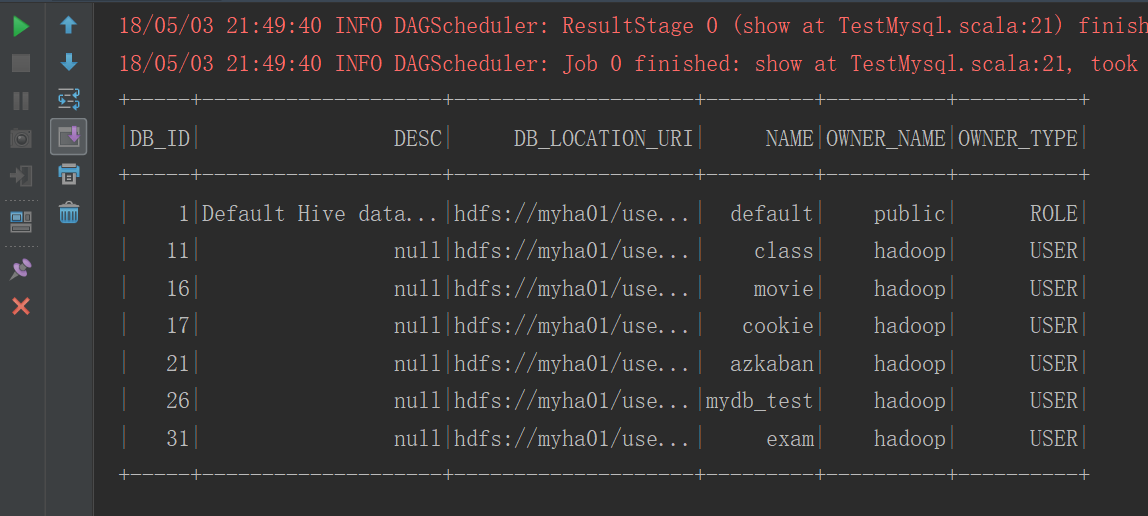 Spark学习之路 （十八）SparkSQL简单使用_Spark_13