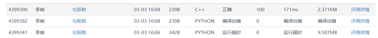 python【蓝桥杯vip练习题库】ADV-187 勾股数_Python