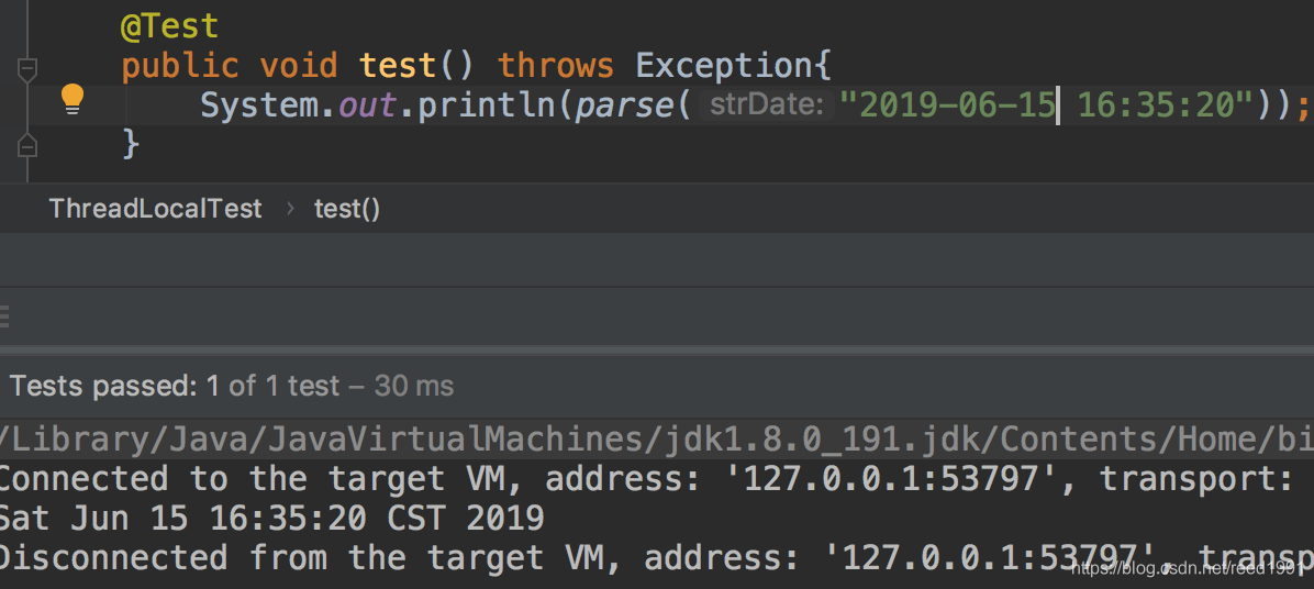 SimpleDateFormat的线程安全问题和ThreadLocal的使用_JAva教程