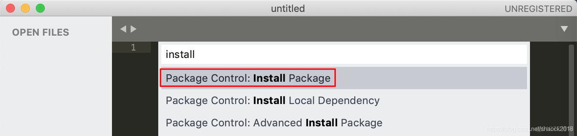 前端开发神器Sublime3的安装及配置（mac版本）_前端开发神器_07