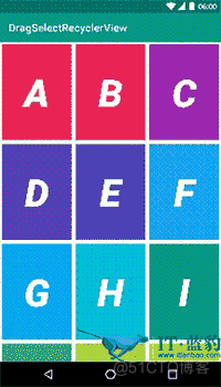 Android DragSelectRecyclerView 长按滑动多选图像android特效_JAVA_02