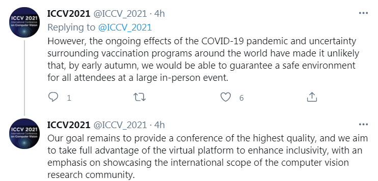 ICCV 2021投稿量破万？官方辟谣：只有6千多篇，剩下都是空号......_java_09