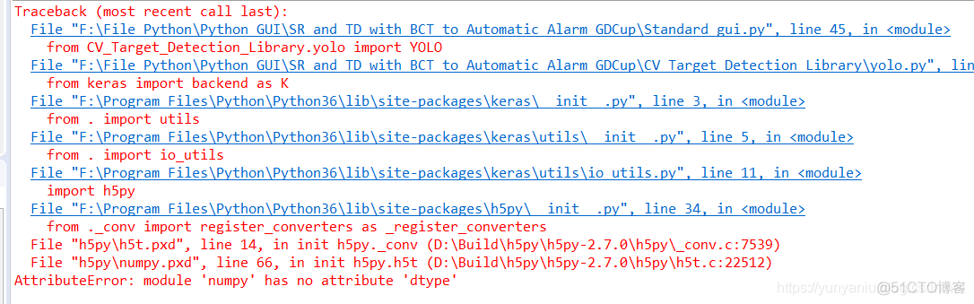 成功解决 File "h5py\h5t.pxd", line 14, in init h5py._conv (D:\Build\h5py\h5py-2.7.0\h5py\_conv.c:7539)_Computer knowledge