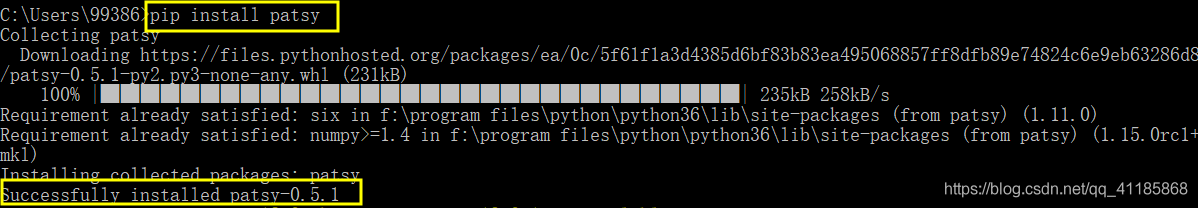 py之patsy：patsy的简介、安装、使用方法之详细攻略_python教程_02