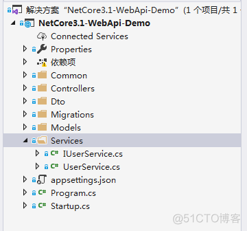 ASP.NET Core 3.1 WebApi+JWT+Swagger+EntityFrameworkCore构建REST API_.NET Core _04