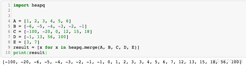 Python 源代码里的算法——如何合并多个有序列表并使得结果依然有序？_Python教程_02