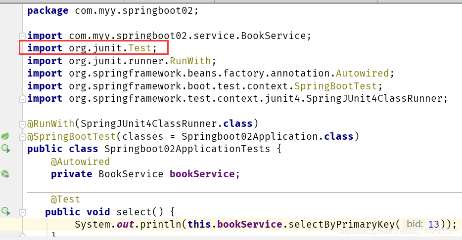 Autowired hot sale in junit