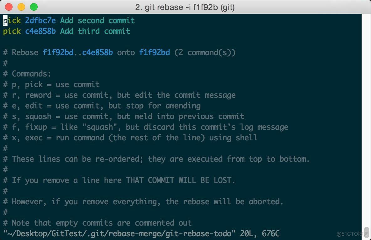 Git使用rebase合并多个commit_Git_03