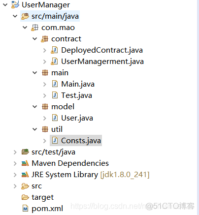 将solidity智能合约打包成Java代码_Java代码_08