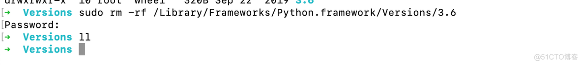 Mac如何删除python  Python cannot be opened because of a problem_Python开发_03