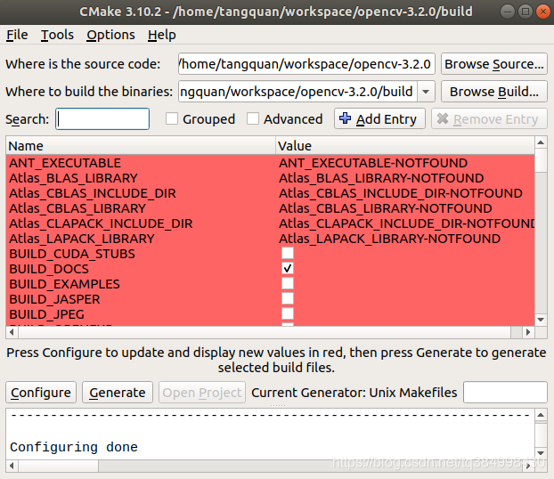 【Linux开发】Ubuntu下交叉编译opencv_Ubuntu_03