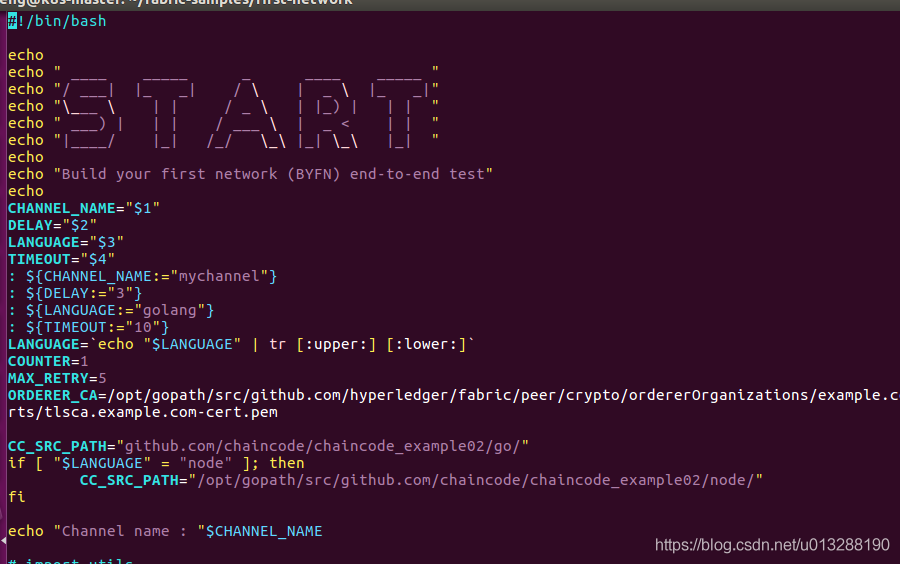 Hyperledger Fabric教程（8）--byfn.sh分析-script.sh_fabric_02