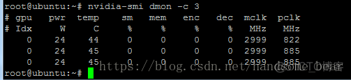 NVIDIA-SMI系列命令总结_NVIDA-SMI_05