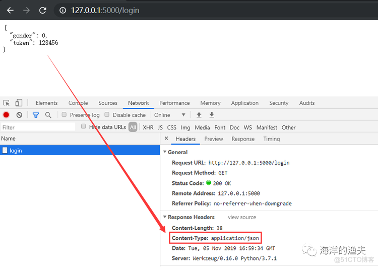 12. Flask 使用json或者jsonify返回json响应数据的方法_51CTO博客_flask返回json数据