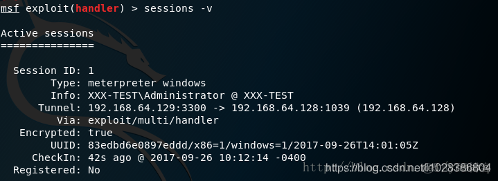 Kali之——KALI2.0 Meterpreter 运用_Kali_03