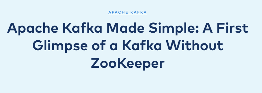 总监问我：Kafka 为什么要抛弃 ZooKeeper？_java