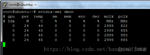 NVIDIA-SMI系列命令总结_NVIDA-SMI_04