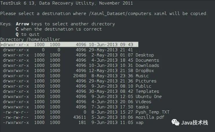 怎样在 Linux 系统中恢复已删除文件_java_10