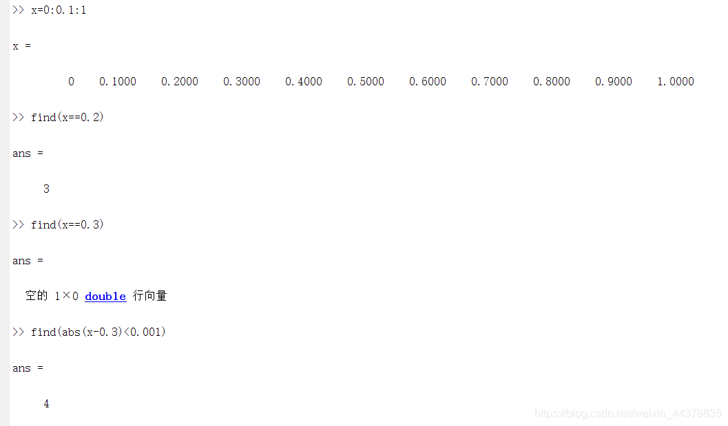 （六）【Matlab补充】size函数|repmat函数|特征值和特征向量|find函数_matlab