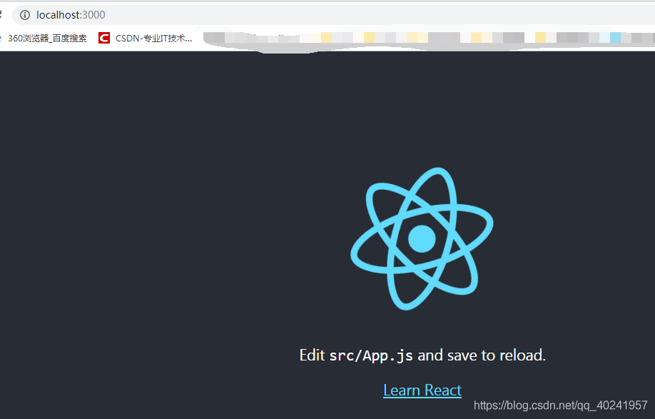 如何使用create-react-app脚手架快速搭建一个react项目_React_08