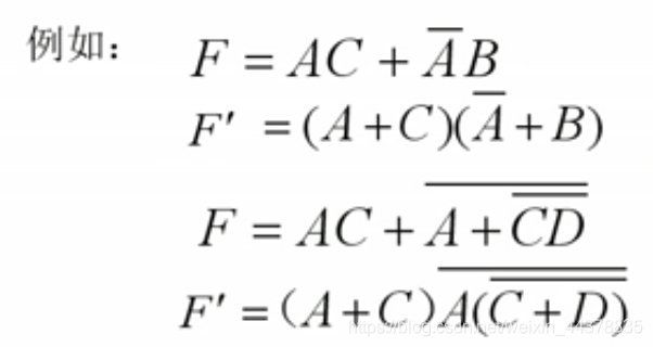 【数电】（第二章） 逻辑代数基础_数电_43