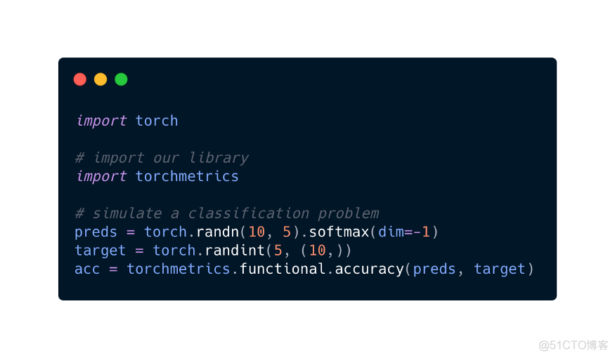 TorchMetrics：PyTorch的指标度量库_PyTorch_02