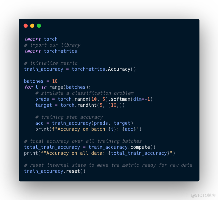 TorchMetrics：PyTorch的指标度量库_PyTorch_03