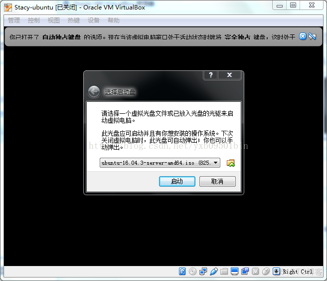 VirtualBox下安装ubuntu server 16.04_安装_07