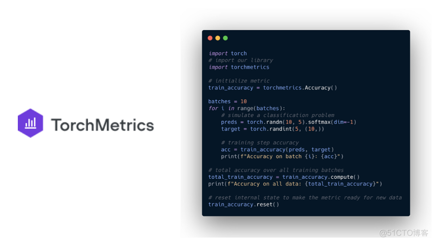 TorchMetrics：PyTorch的指标度量库_PyTorch