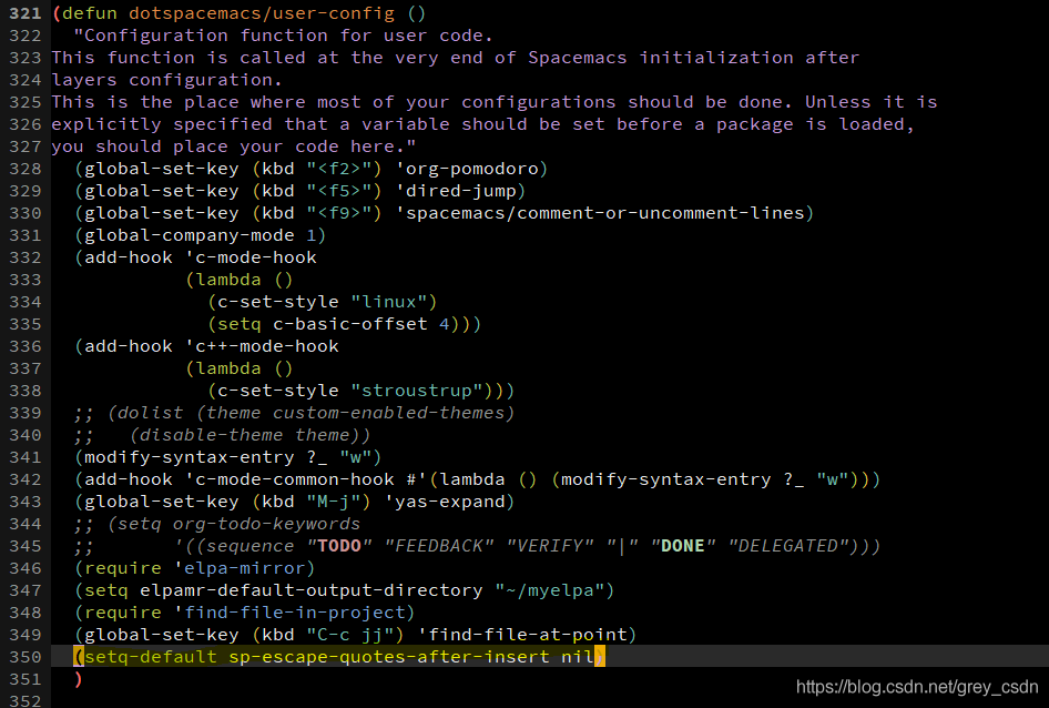 409_spacemacs c-mode中去掉单引号输入自带的斜线_经验分享_02