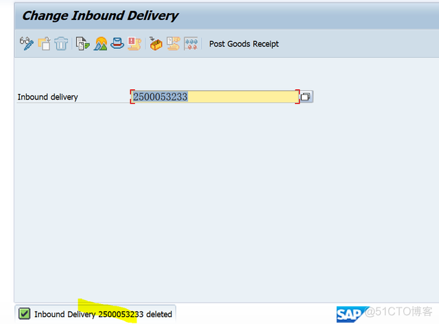 SAP QM 内向交货单包装的时候触发的检验批不能被自动取消？_SAP_08