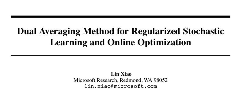 NeurIPS 2019 获奖论文出炉，微软华人学者Lin Xiao 获经典论文奖_人工智能_09