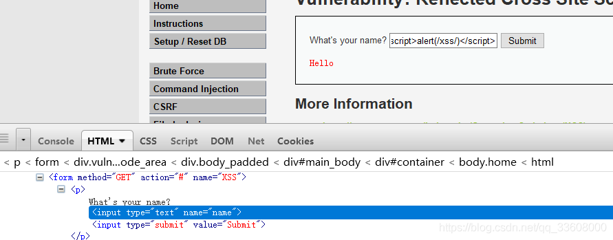 渗透测试-靶场——dvwa && sqli-labs  注入/XSS/文件包含/命令执行_渗透测试_39