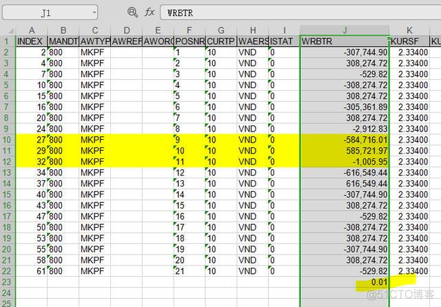 SAP MM MIGO过账报错 - 用本币计算的余额 - 之对策_SAP文章_03