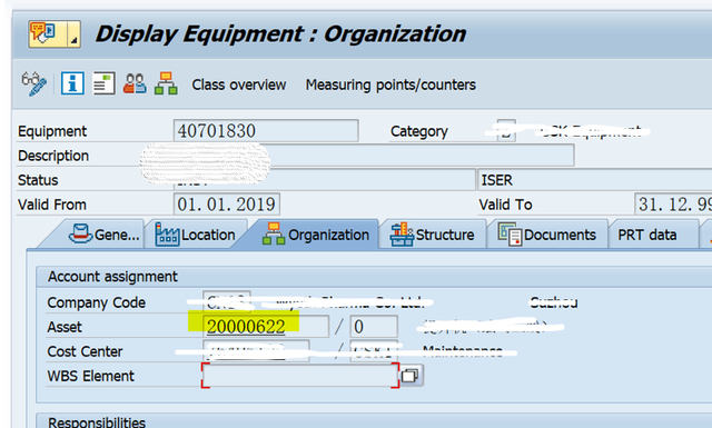 SAP PM 初级系列16 - 设备相关的Asset号_SAP文章