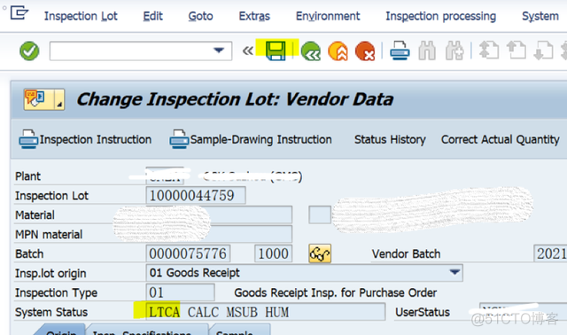 SAP QM 内向交货单包装的时候触发的检验批不能被自动取消？_SAP_11
