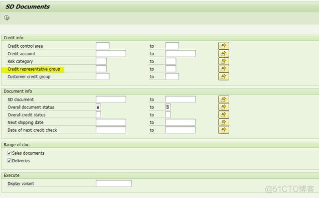 SAP SD基础知识之信用范围数据维护_SAP文章_04