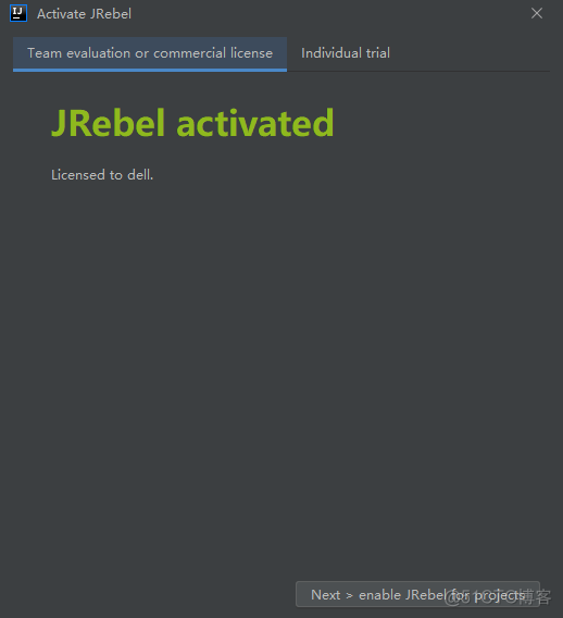 热部署插件JRebel的安装和使用_加载_06