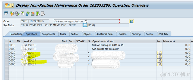 SAP PM 初级系列12 – 为维修工单关联Task List_SAP文章_06