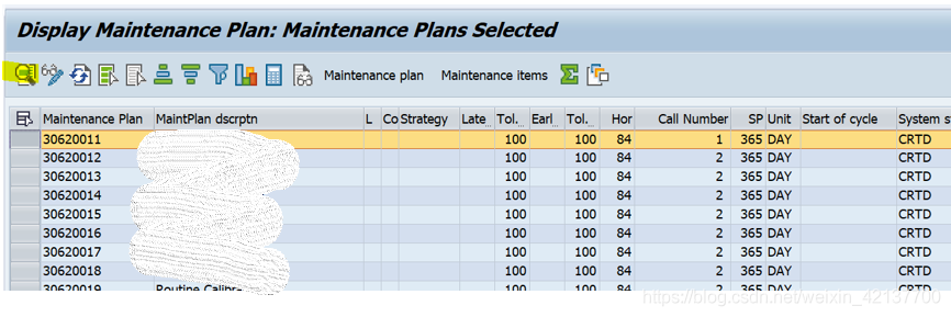 SAP PM入门系列33 - IP16 维修计划报表_SAP文章_03