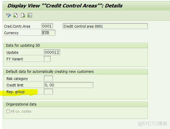 SAP SD基础知识之信用范围数据维护_SAP文章