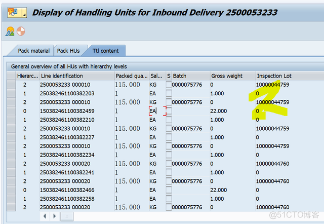 SAP QM 内向交货单包装的时候触发的检验批不能被自动取消？_SAP