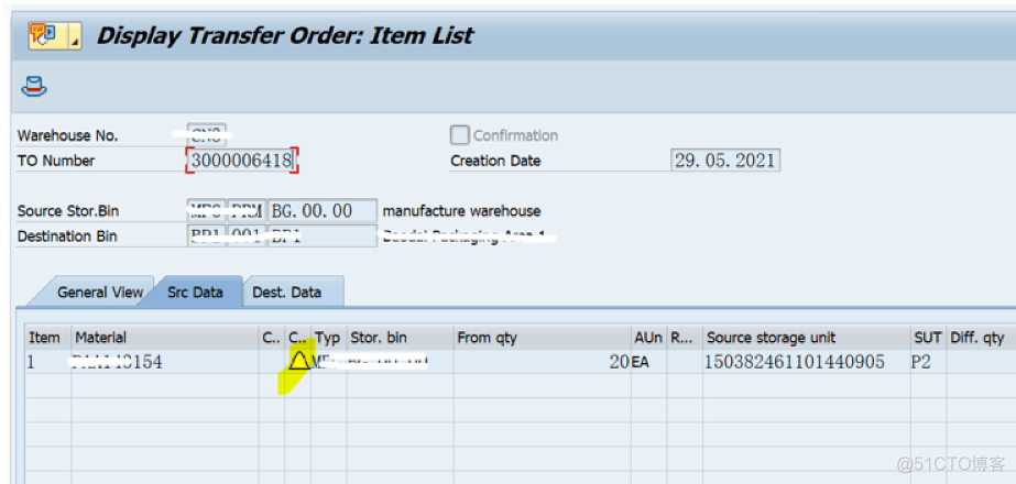 SAP WM LT15不能取消二步法确认场景中只做过第一步确认的TO单_SAP文章