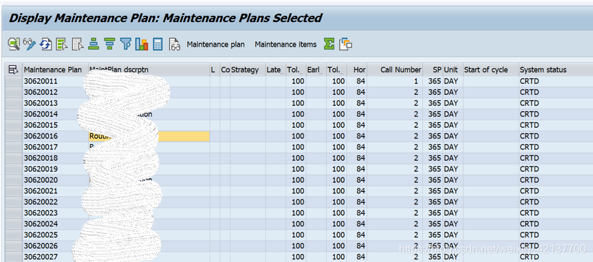 SAP PM入门系列33 - IP16 维修计划报表_SAP文章_02