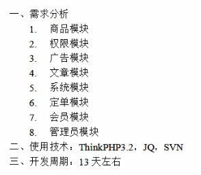 ThinkPHP——电子商城项目备忘_PHP