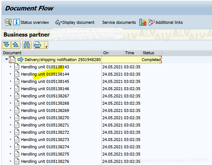 SAP HUM 内向交货单凭证流和Relationship Browser_51CTO博客_sap 内向交货单配置